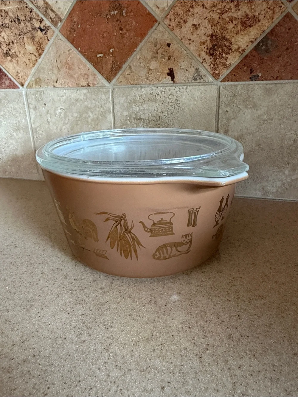 Pyrex used me scratches
